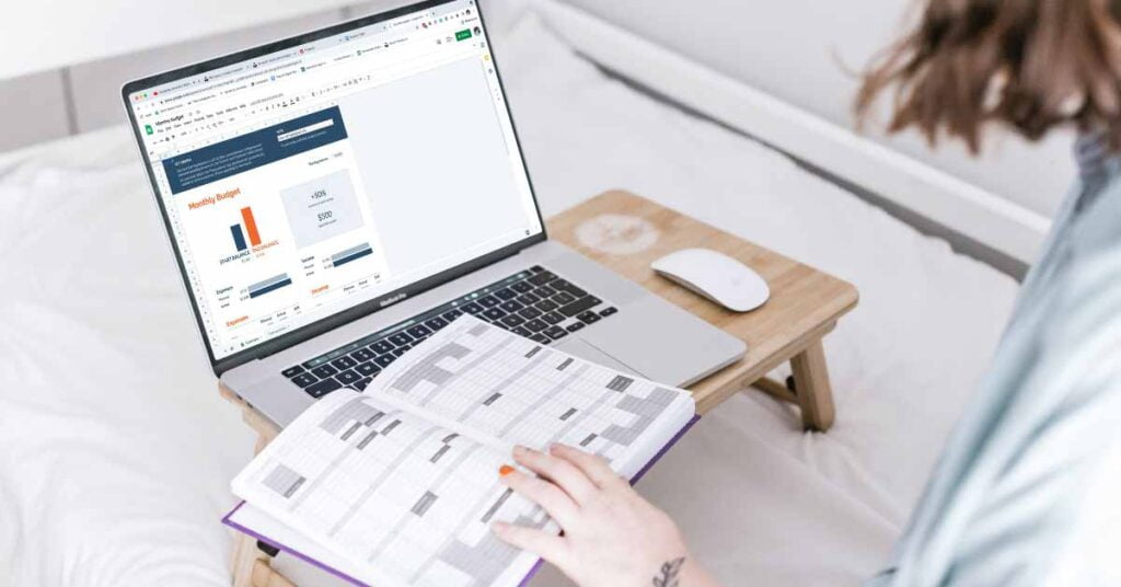 Image of person planning backup schedule