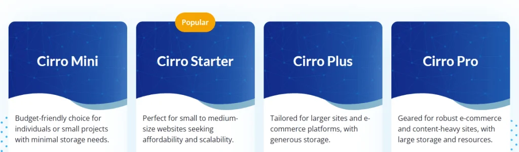 Step 2 - Select a WordPress hosting plan