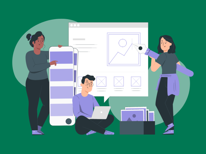 Image of group of people looking up what is CSS