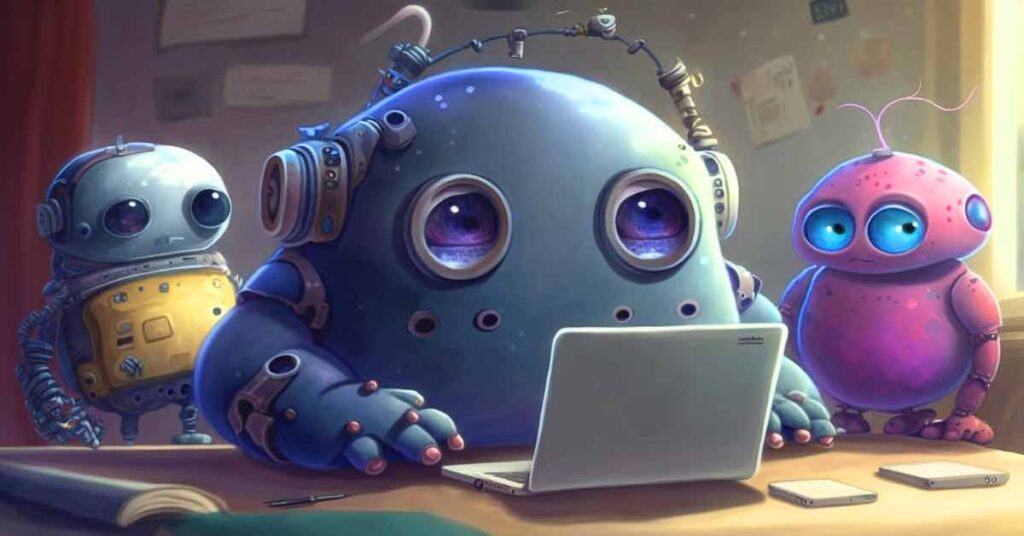 chatbots replying to customer queries