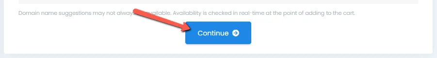 Step 3b - Choose your desired domain name